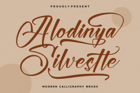 Alodinya Silvestte: A Modern Calligraphy Font for Campaign-Ready Design