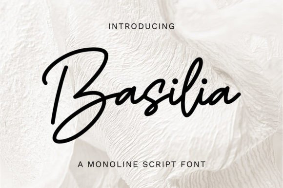 Basilia Font: Elevating Campaign Visuals with Timeless Script