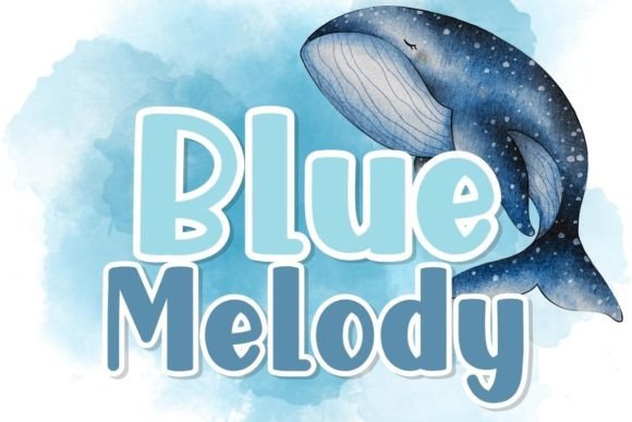 Blue Melody Font: Elevating Campaign Visuals