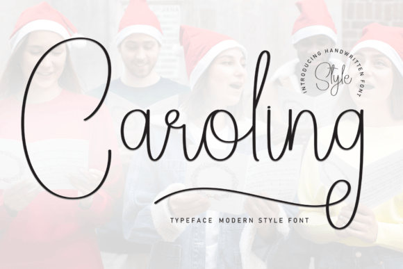 Caroling Font Review: A Sweet Handwritten Typeface for Branding