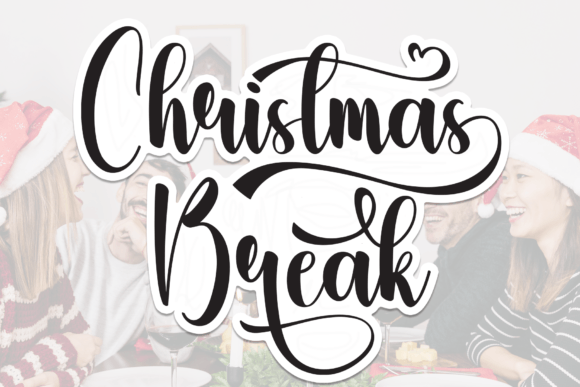 Christmas Break Font: A Designer’s Review for Campaign Visuals