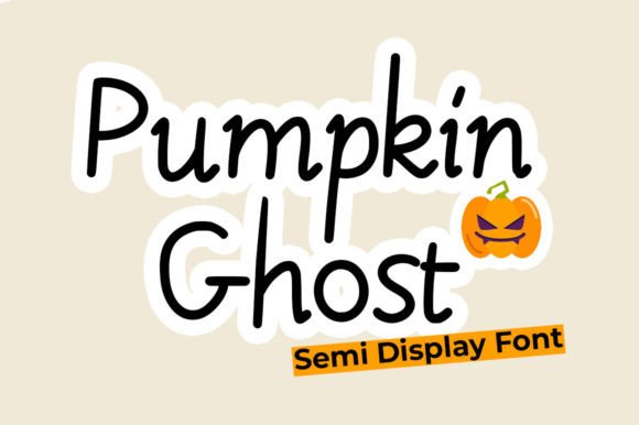 Elevate Your Brand Identity with Pumpkin Ghost Font