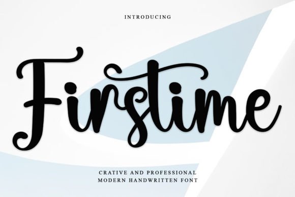 Firstime Font: Elevating Editorial Design