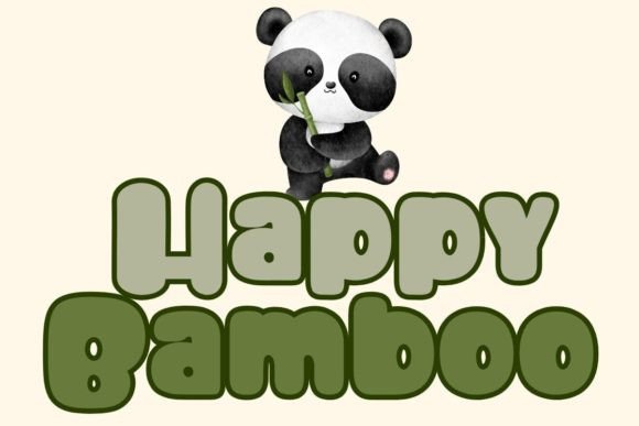 Happy Bamboo: A Script Font That Brings Handmade Charm to Every Product