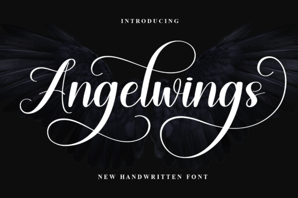 How Angelwings Font Transformed My Small Business Branding