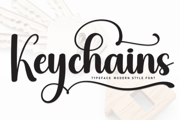 Keychains Font: Elevating Editorial Design with Handwritten Charm
