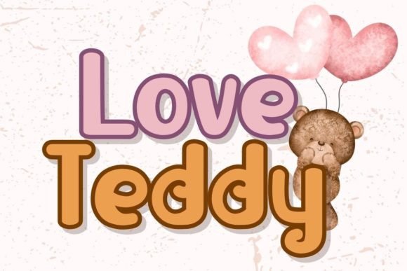 Love Teddy Font: Warm Script for Handmade Crafts