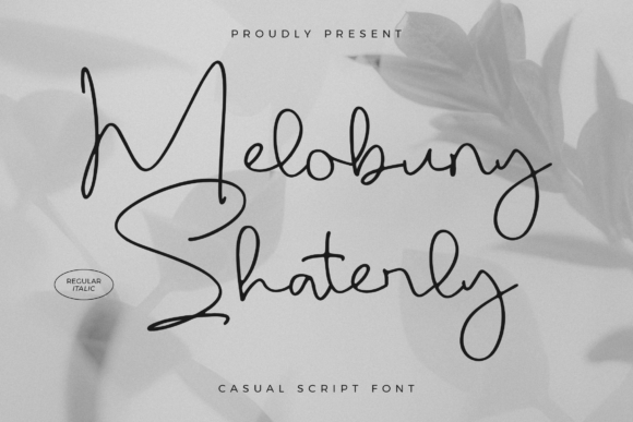 Melobuny Shaterly Font for Impactful Campaign Design