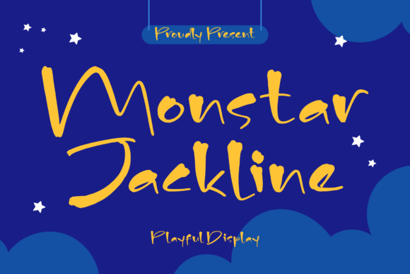 Monstar Jackline Font: A Handwritten Typeface for Makers