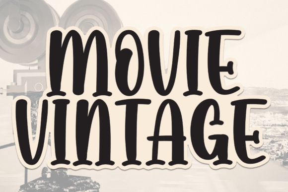 Movie Vintage Font: Sweet Handwritten Style for Digital Campaigns