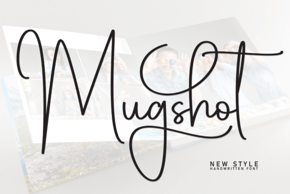 Mugshots Font: A Handwritten Typeface for Editorial Design
