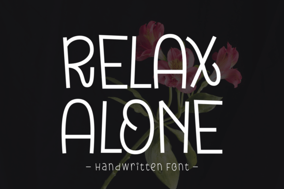 Relax Alone Font: A Playful Handwritten Typeface for Cute, Friendly Branding
