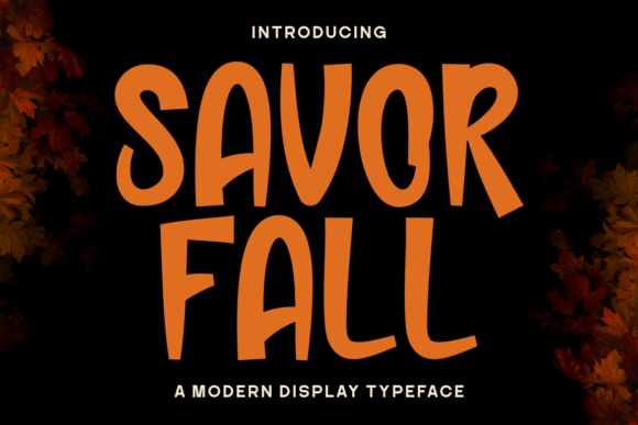 Savor Fall Font Review: Nostalgic Script for Branding