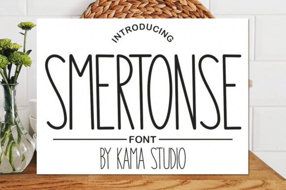 Smertonse: A Handwritten Font That Elevates Small Business Branding