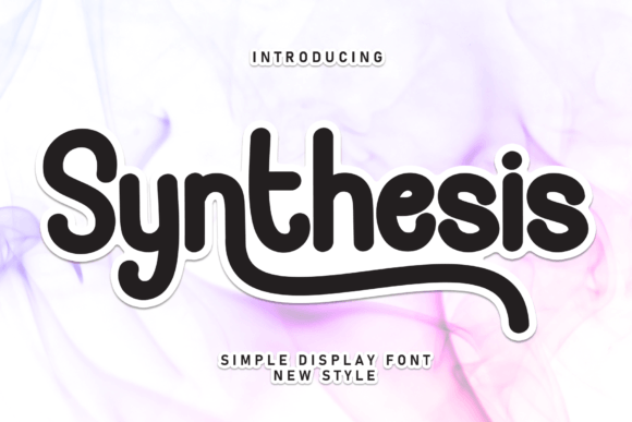 Synthesis Font: Sweet Handwritten Style for Crafts