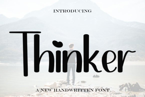 Thinker Font: Elevating Campaign Visuals with Handwritten Style