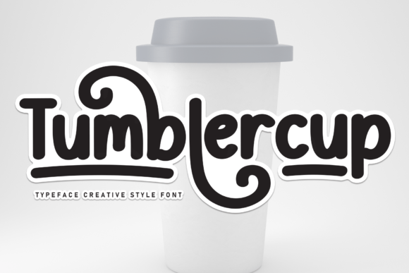 Tumblercup Font: A Happy Handwritten Typeface for Branding